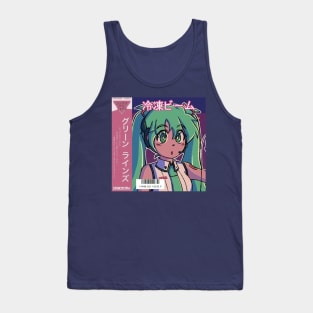 Vaporwave aesthetic city pop anime Tank Top